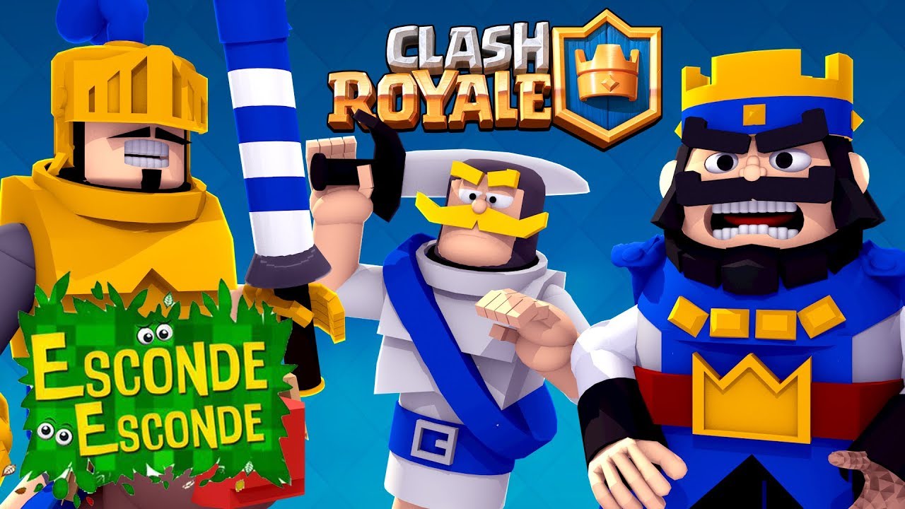 Minecraft: CLASH ROYALE! (Esconde-Esconde)