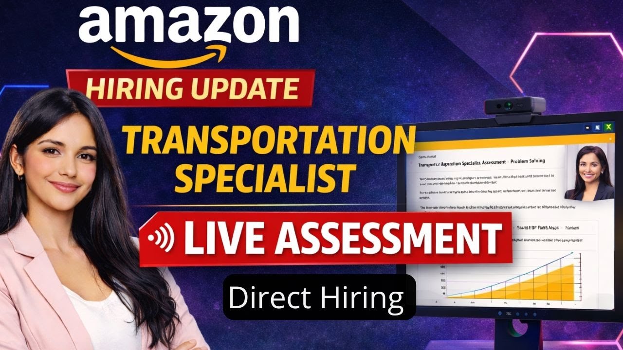 Amazon Transportation Specialist Assessment || Amazon Transportation Specialist Question || Amazon