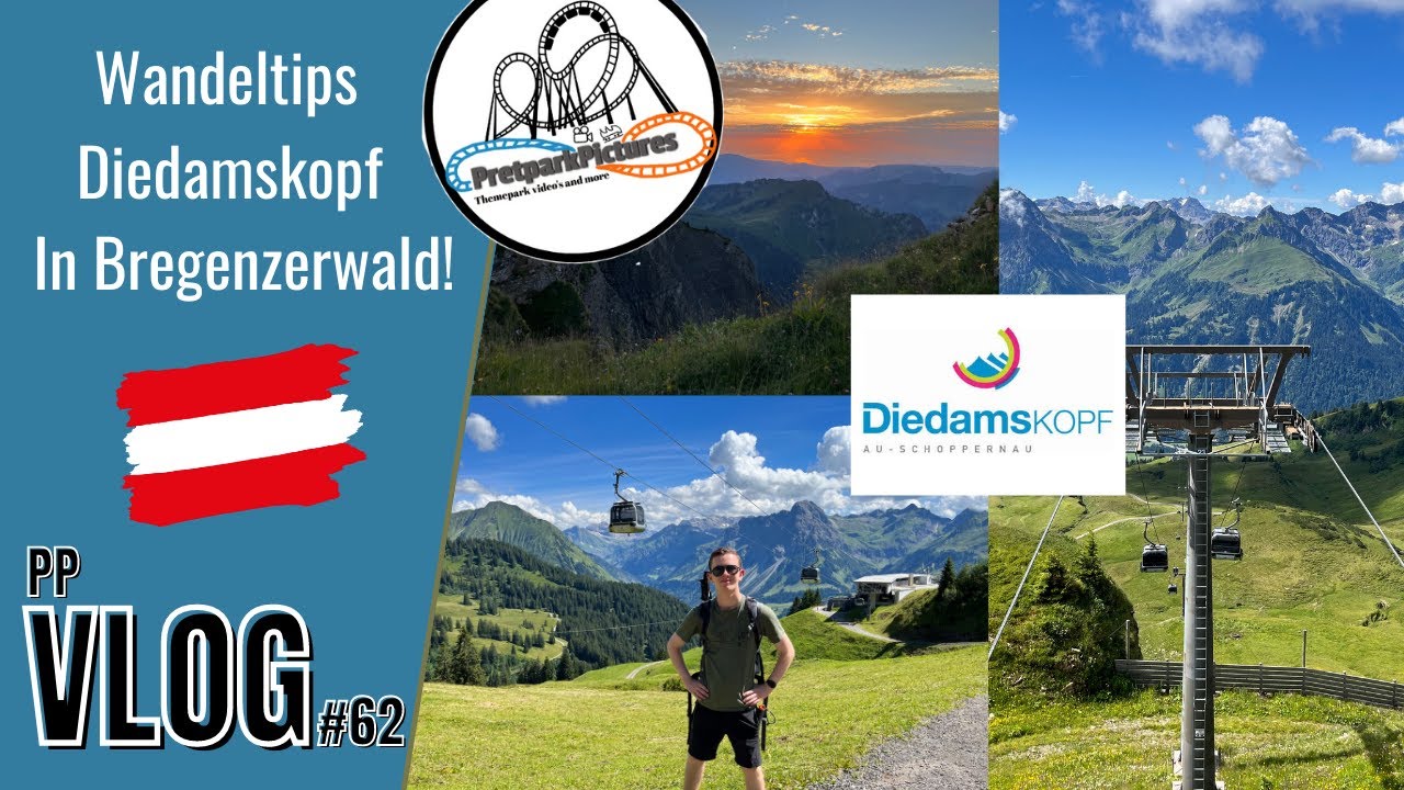 Wandeltips / Zonsondergang aan de Diedamskopf (Austria) 🌄🥾 - PpVLOG #62