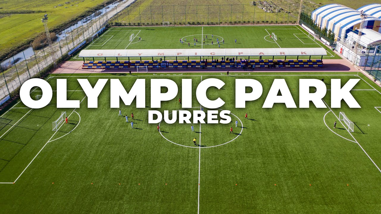 OLYMPIC PARK, KOMPLEKSI SPORTIV | 4K DRONE VIDEO, DURRES 2021