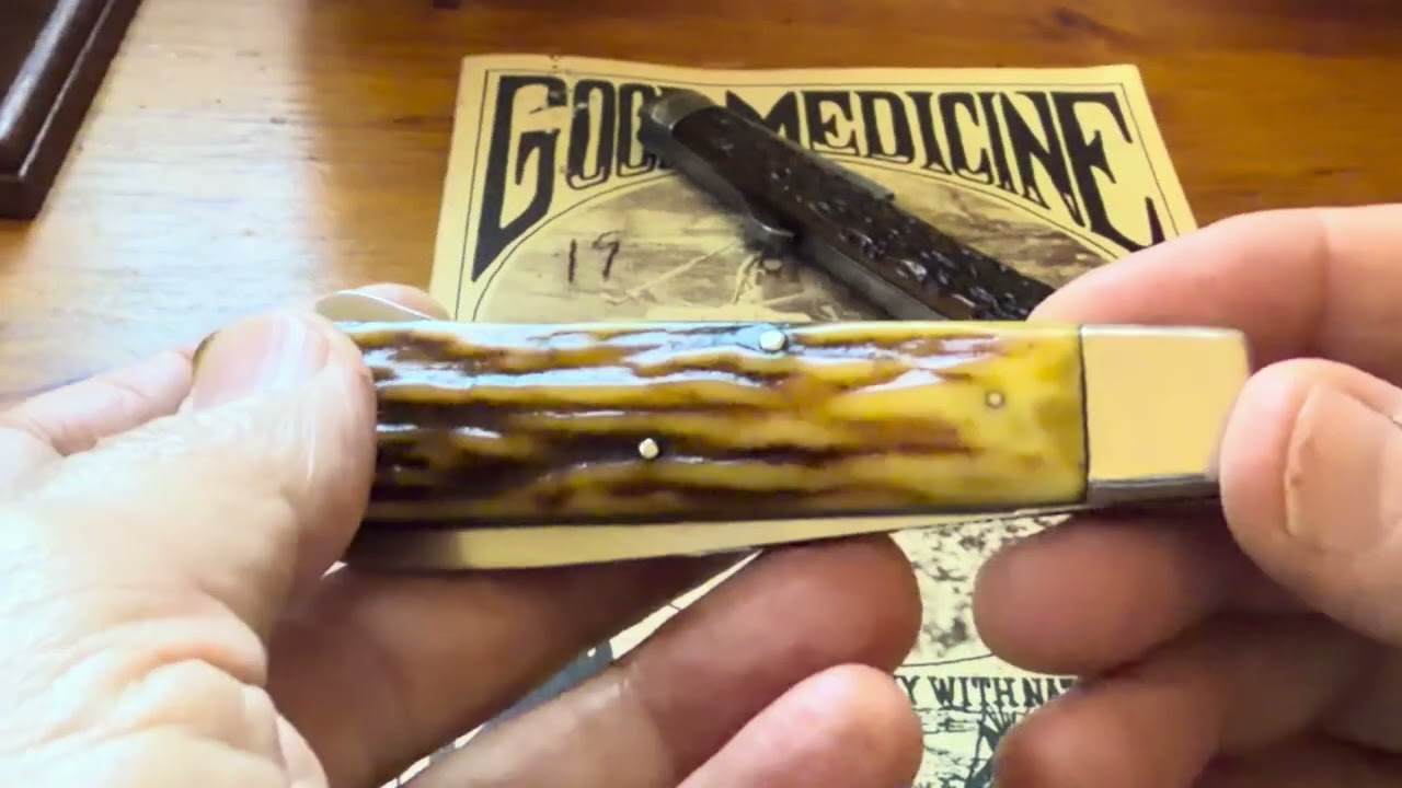 OLD LOCK BACK FOLDING KNIVES Channel plug thanks 🇺🇸