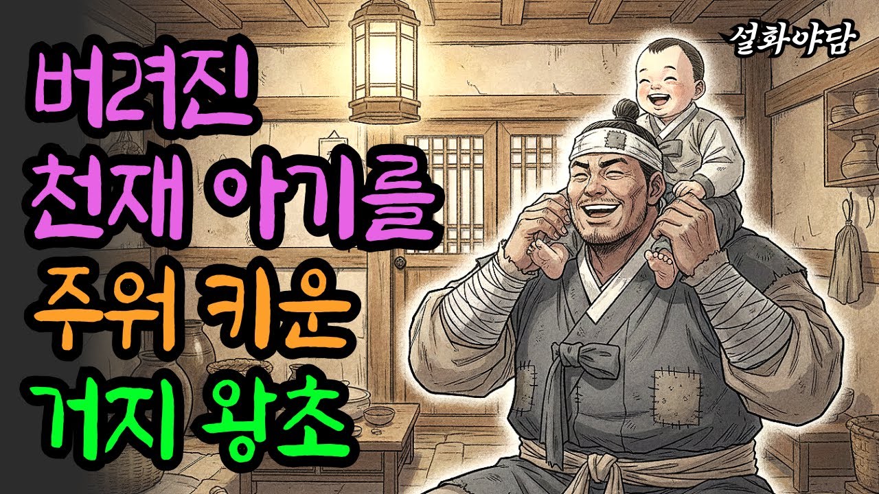버려진 천재 아기를 주워온 거지 왕초! 과연 아기의 정체는 무엇이며 왕초는 아기를 무사히 지켜낼수 있을까? /야담/민담/설화/전설/조선야담/야사/구전야사/옛날이야기