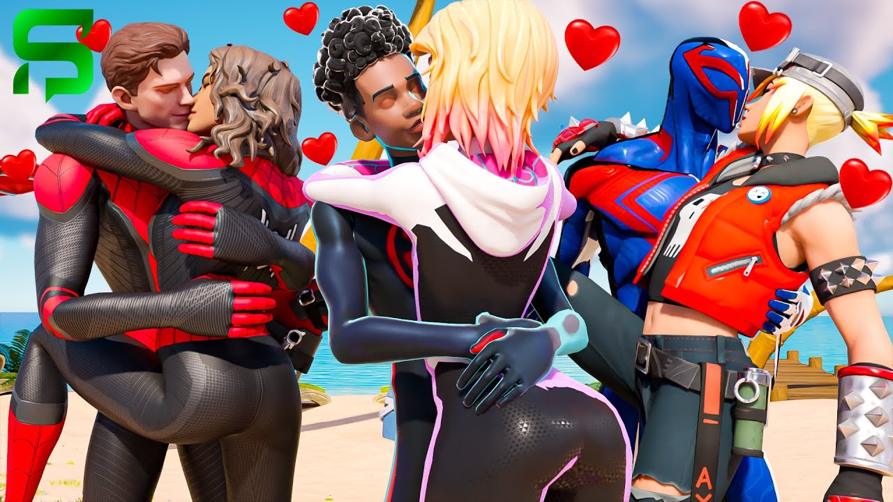 GIRLS PLAY Last to Stop KISSING with Miles MORALES for 24 HOURS..