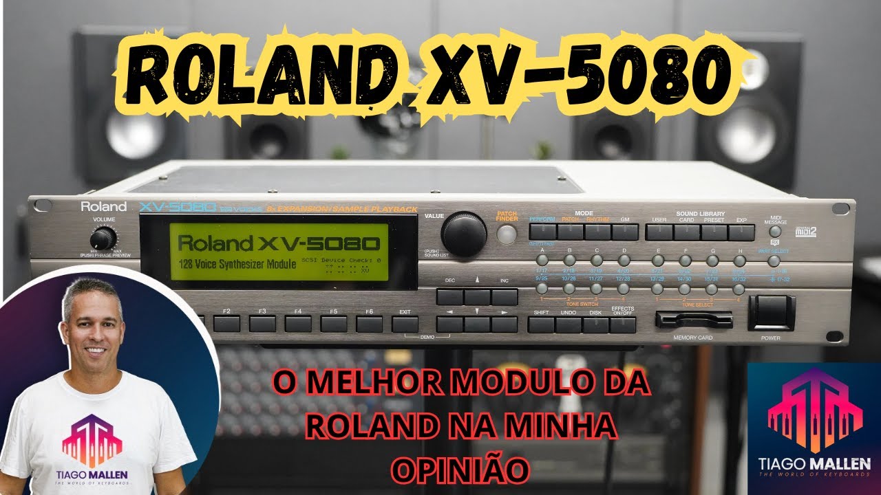 O melhor modulo da Roland na Minha Opinião - Roland XV-5080 (TEST SOUNDS) by Tiago Mallen #roland
