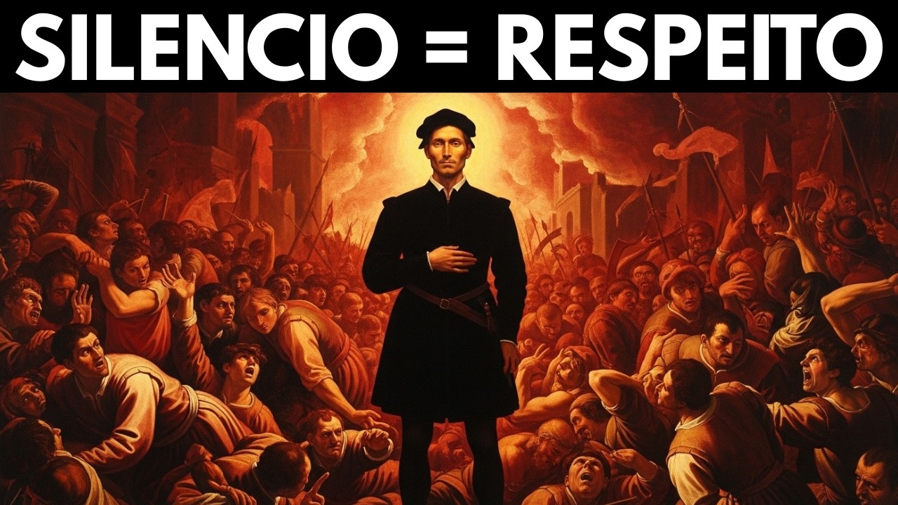 O Segredo Que Faz Pessoas Te Respeitarem Pelo Silêncio — Maquiavel