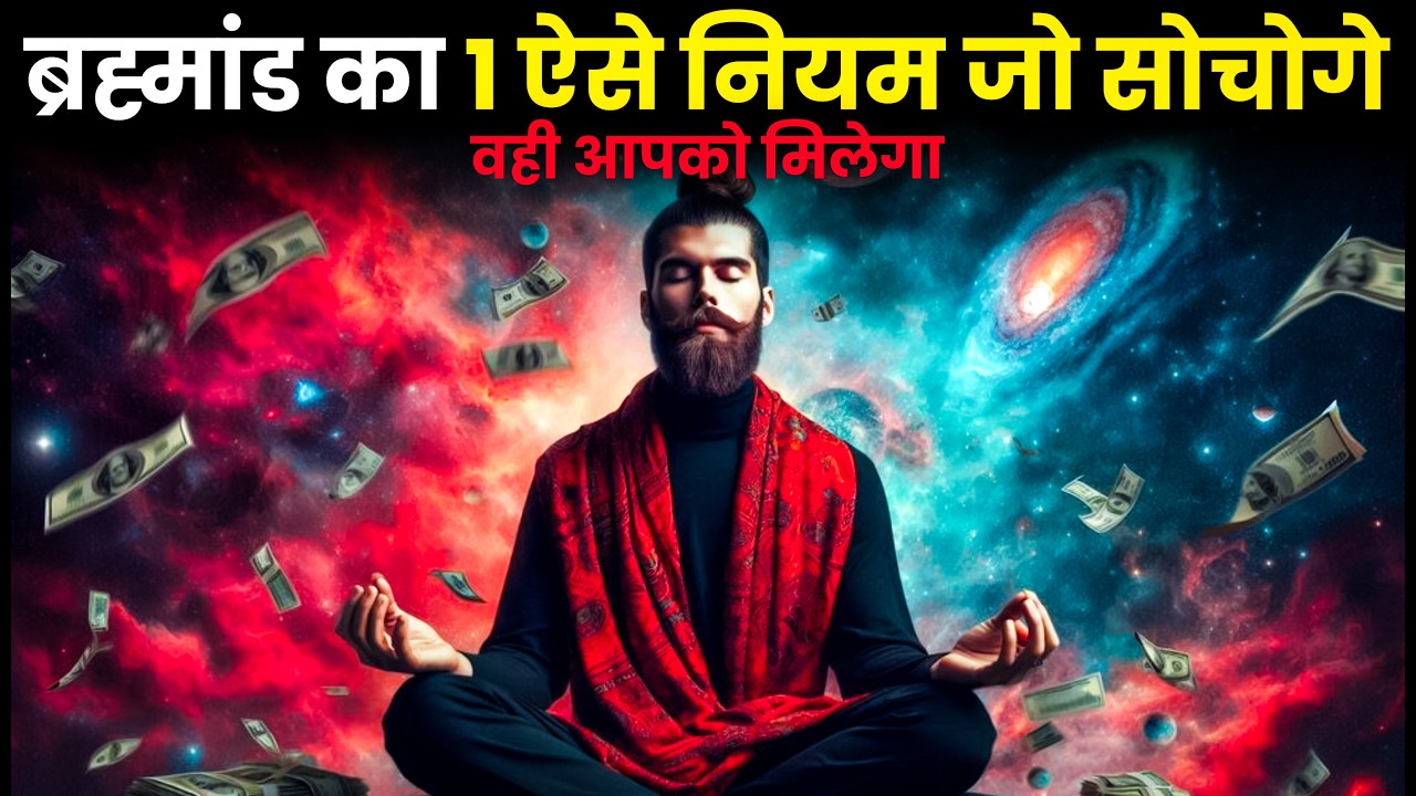 ब्रह्मांड का 1 ऐसे नियम जो सोचोगे वही आपको मिलेगा | Universe Law | Manifestation | Law Of Attraction