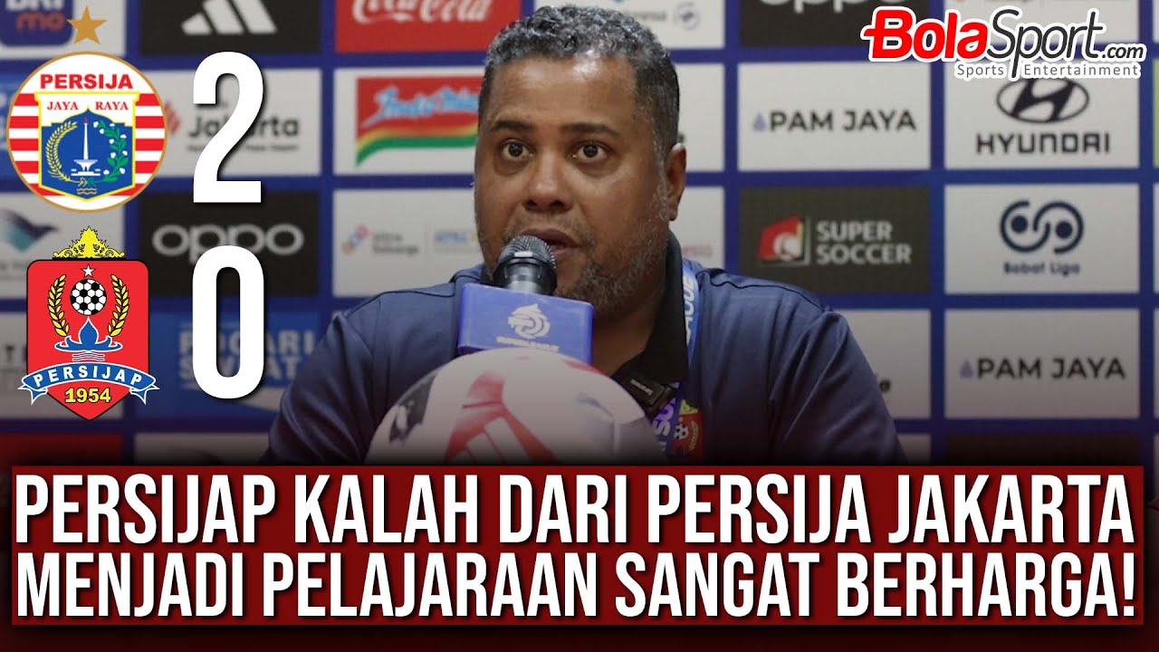 Kata Pelatih Persijap Jepara Setelah Kalah Dari Persija Jakarta