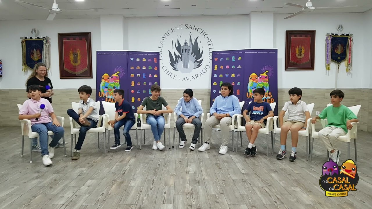 Univers Faller Presenta De Casal en Casal Deluxe Edition 24 Agrup Mestalla Benimaclet Infantil