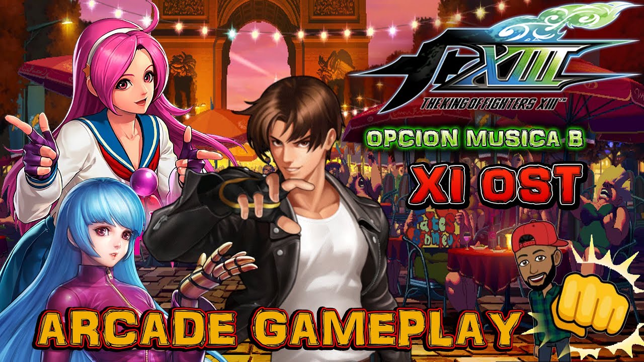 The King Of Fighters XIII Arcade Xbox 360 Gameplay XI OST Kyo Athena y Kula