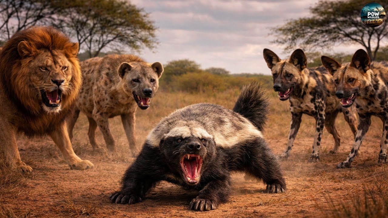 Sabana Africana: ¿Por Qué Todos los Depredadores Evitan al Tejón de la Miel? | Animales Salvajes