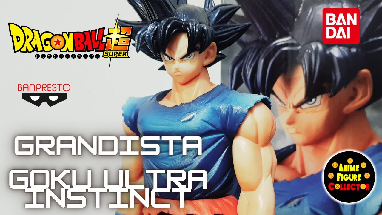 Unboxing & Review Dragon Ball Super Grandista nero Son Goku Ultra Instinct Sign Bandai Banpresto