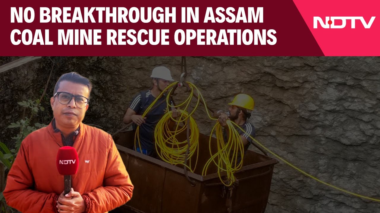 Assam Coal Mine Update | Day 5: No Breakthrough In Assam Coal Mine Rescue Operations