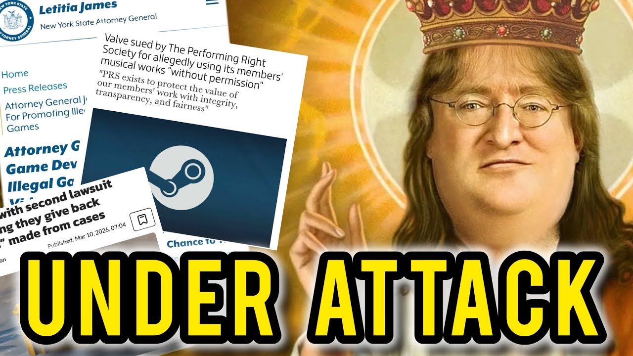Can't Beat 'Em? SUE 'EM: Valve Under Legal Attack