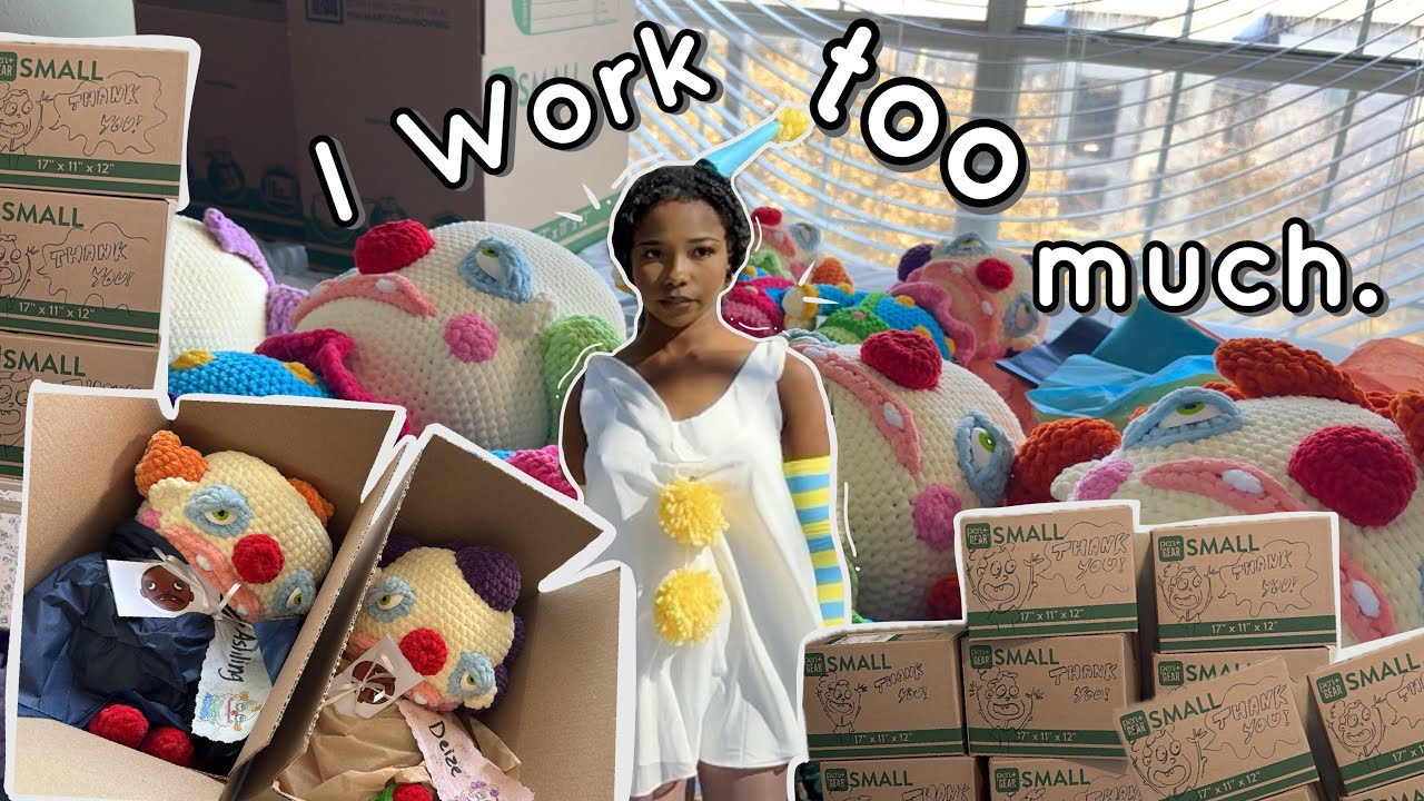 Work With Me As A Full-Time Crochet Artist