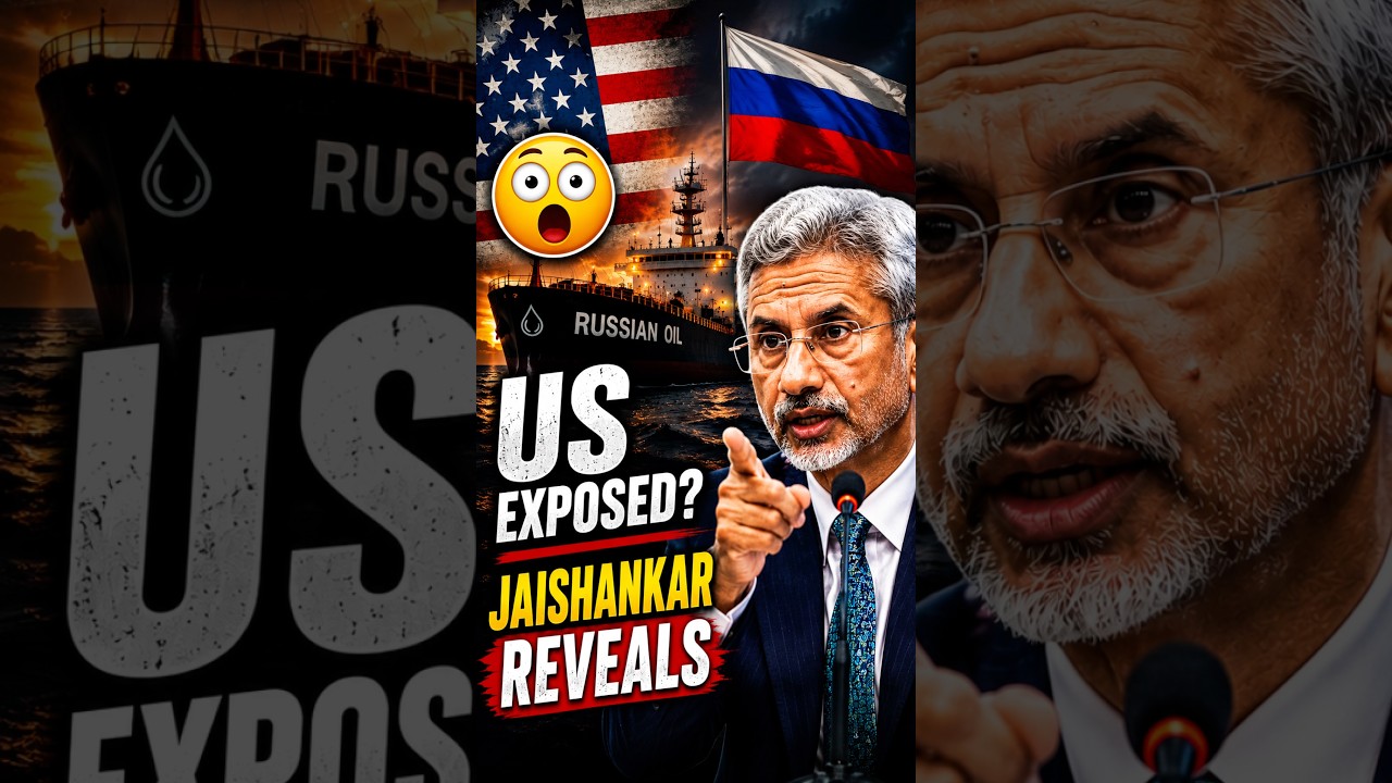 Jaishankar EXPOSES US Double Standards on Russian Oil | India&rsquo;s Powerful Reply 🇮🇳