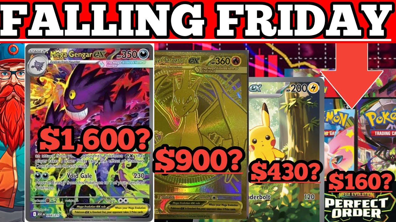 POKEMON FALLING FRIDAY! Weekly Investing, Collecting & News Market Update!