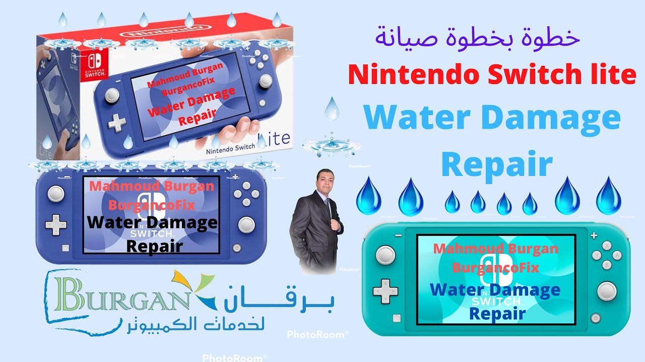 #خطوة #بخطوة #صيانة#نينتيندو How to Fix Nintendo Switch lite Water Damage Repair | #nintedoswitch#4k