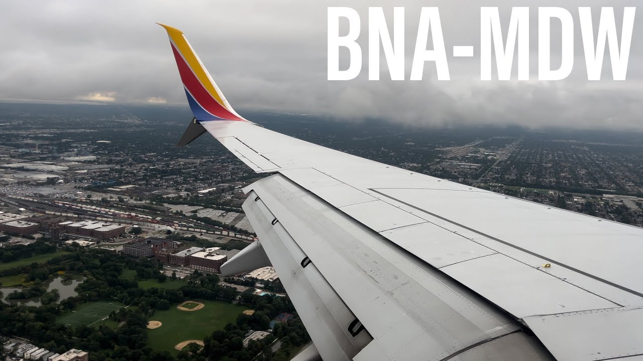 Full Flight #93 - Southwest Airlines - Boeing 737-800 - Nashville (BNA) to Chicago (MDW)