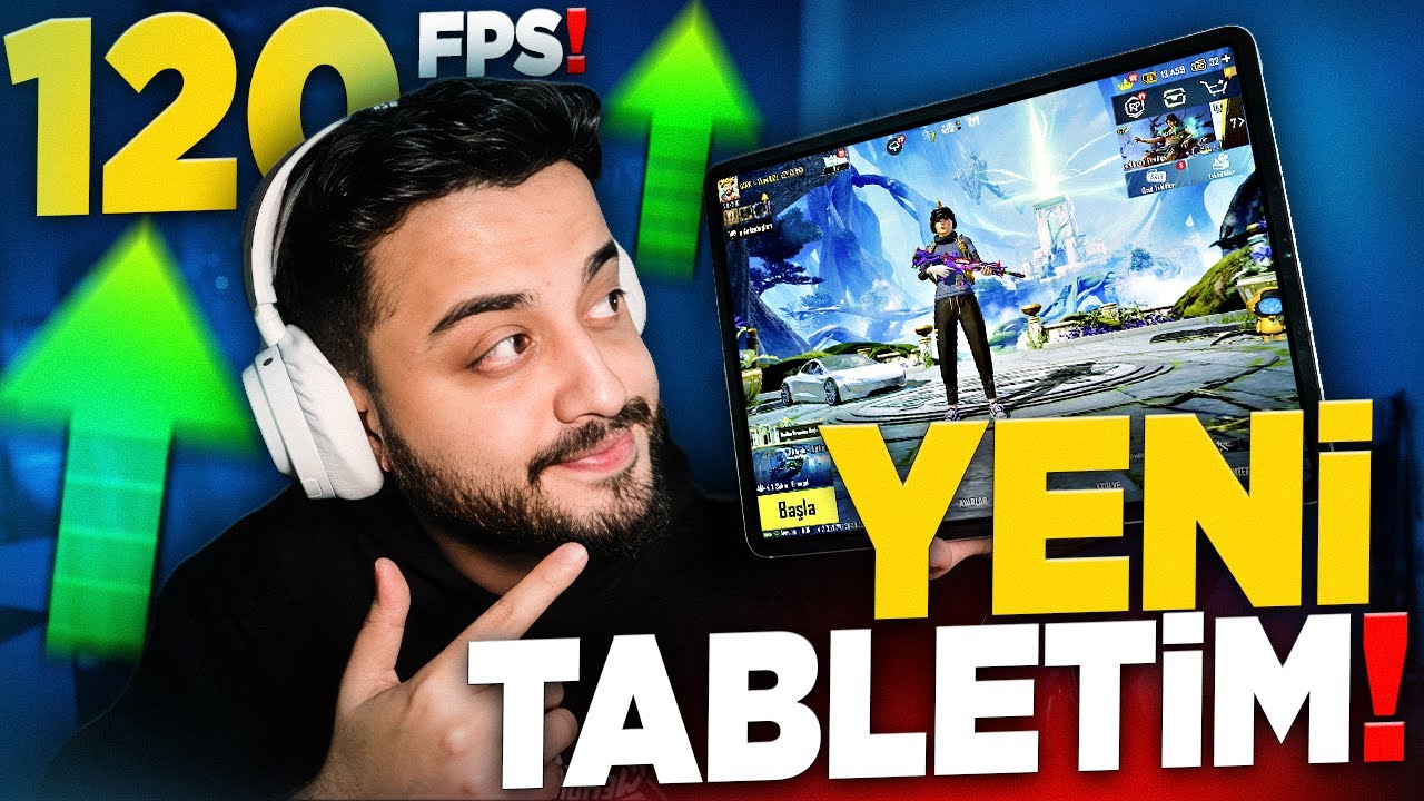 SONUNDA TABLETE GEÇTİM! IPAD PRO 120 FPS! MUHTEŞEM! PUBG Mobile