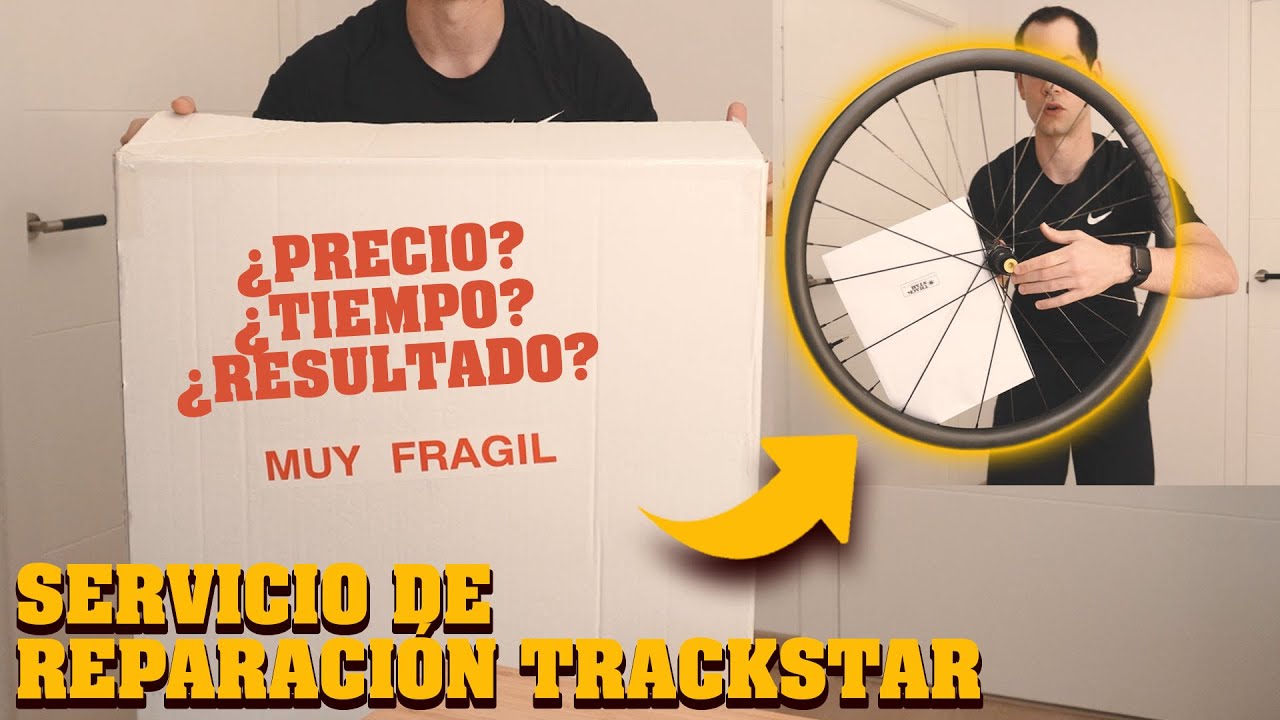 Servicio de reparación llanta de carbono MTB Trackstar