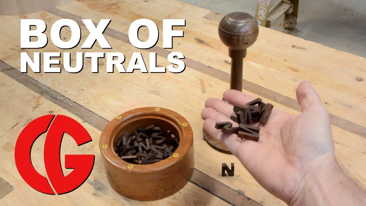 Making a Box of Neutrals - Art, Woodturning