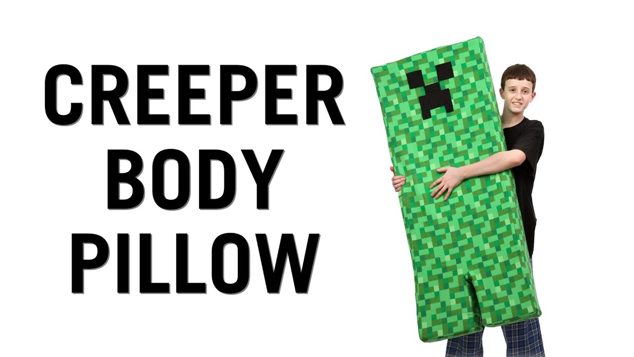 Creeper Body Pillow from ThinkGeek