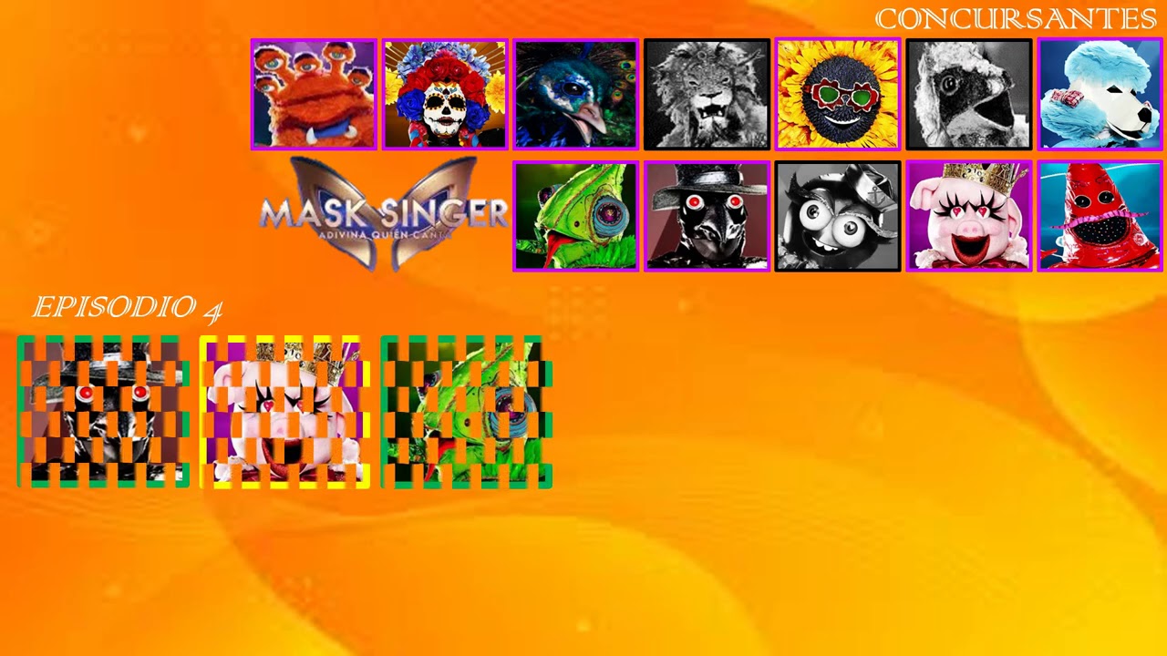 ORDEN DE ELIMINACION MASK SINGER ESPAÑA TEMPORADA 1