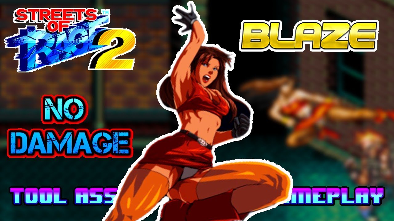 [TAS] Streets of Rage 2 (Bare Knuckle II) Blaze Hardest No Damage