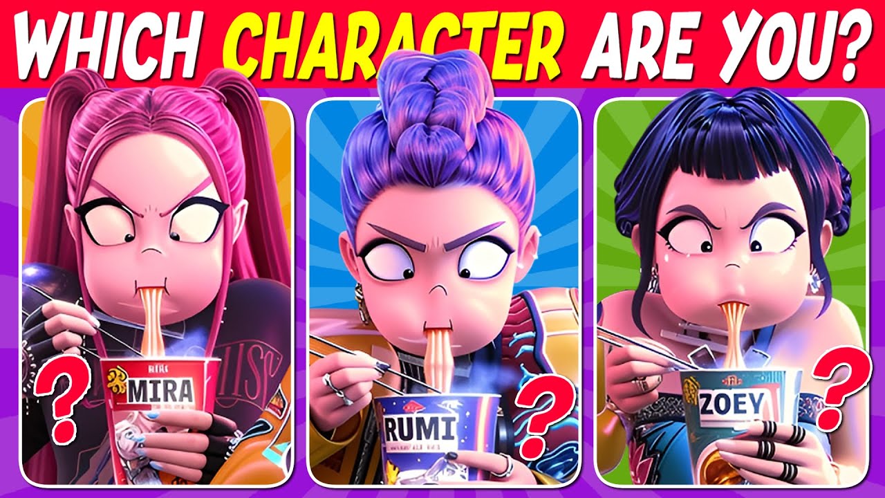 Which KPOP DEMON HUNTER Girl Are You? | Fun Personality Test