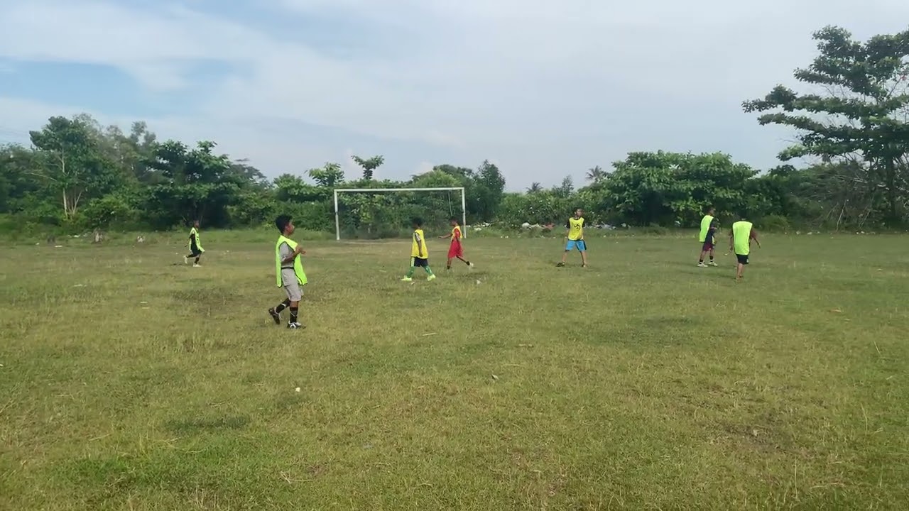latihan sparing gawang keci santri nur muhammad