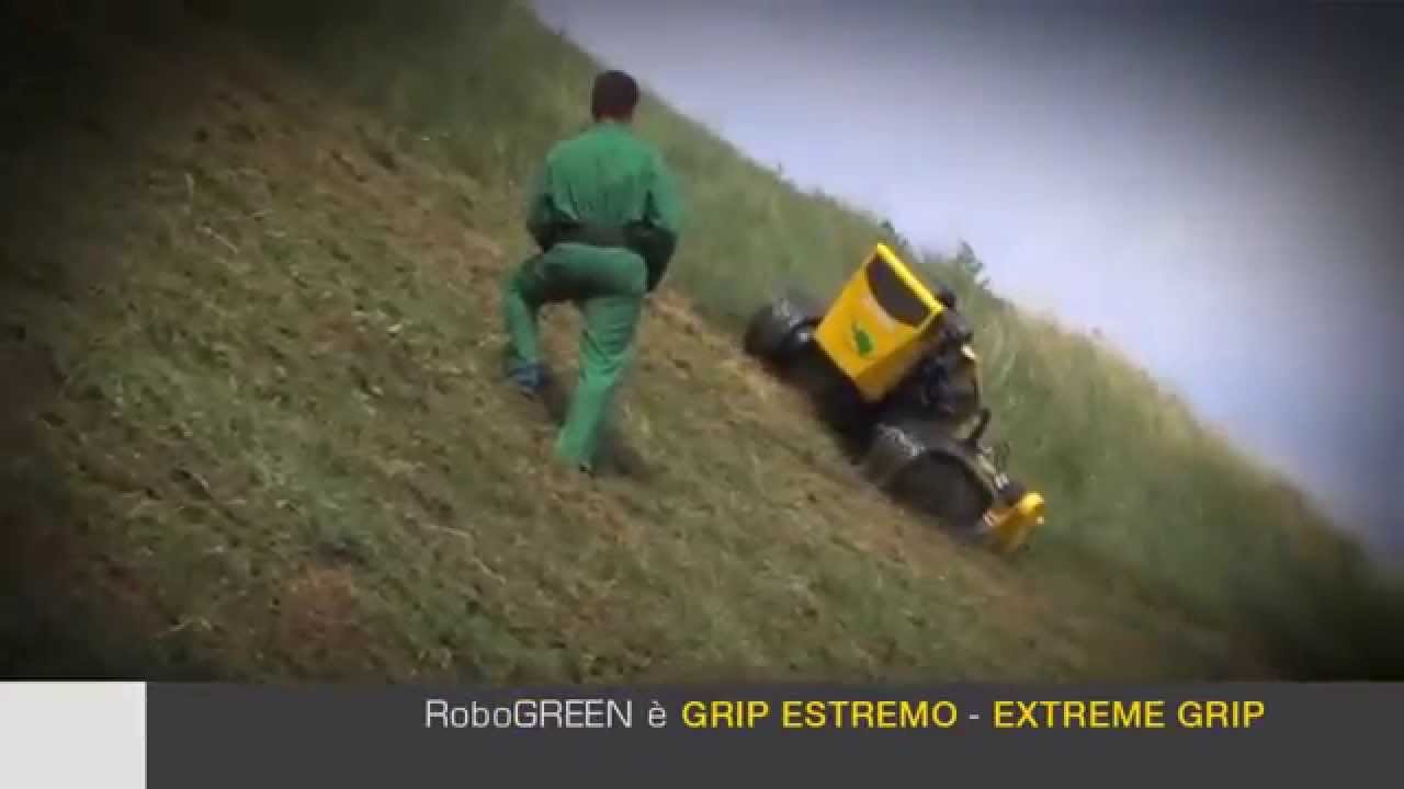 ROBOGREEN  Радиоуправляемая косилка