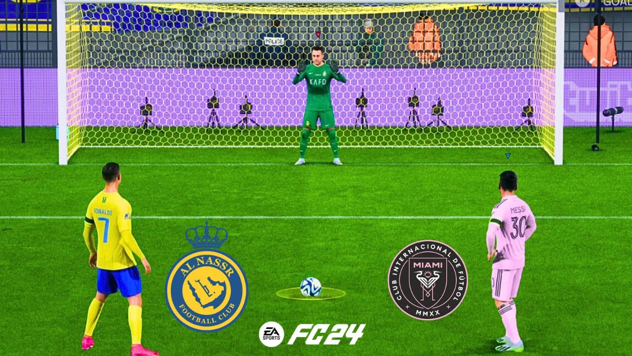 АЛЬ НАССР ПРОТИВ ИНТЕР МАЙАМИ 24 ПЕНАЛЬТИ РОНАЛДУ ПРОТИВ МЕССИ