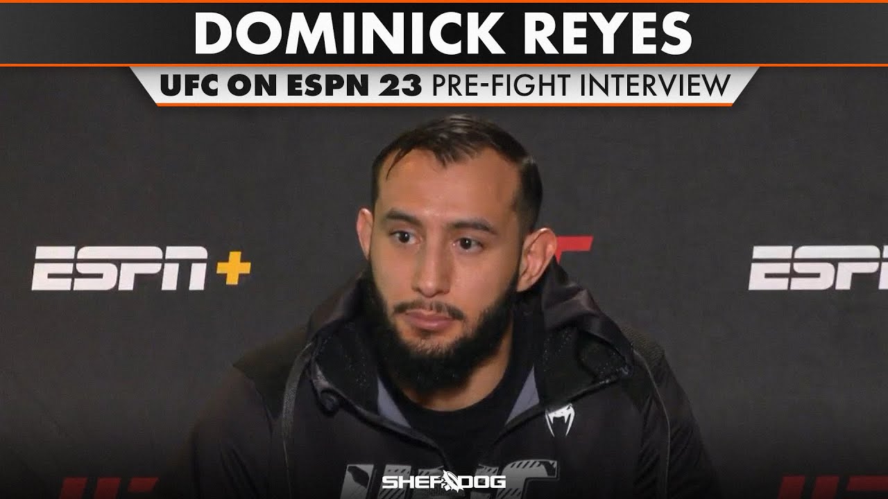 Dominick Reyes | UFC on ESPN 23 - Pre Fight Interview (Media Day)