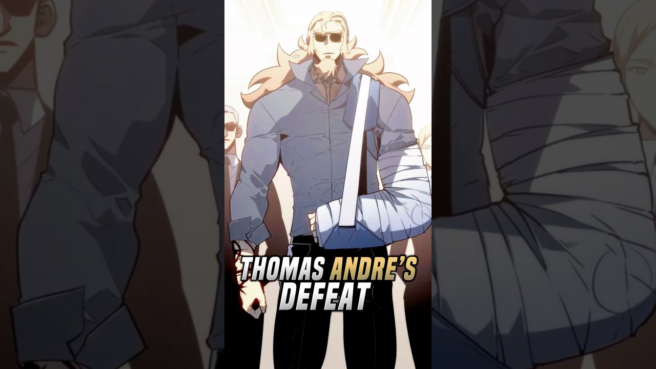 Thomas Andre Accepts Defeat Against Jin-Woo&mdash;Solo Leveling&rsquo;s Epic Fight! #anime#sololeveling #short