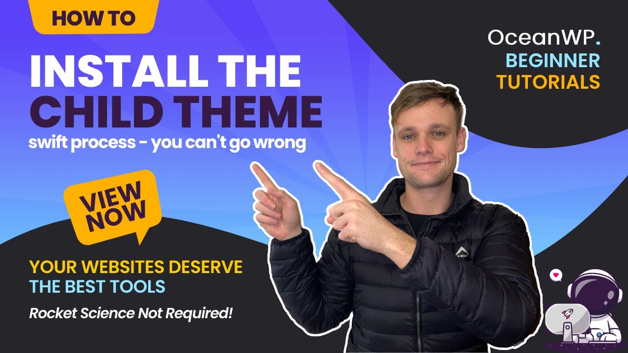 ✔ OceanWP Theme: How to Install the OceanWP Child Theme (🍬 Sweet & Simple)
