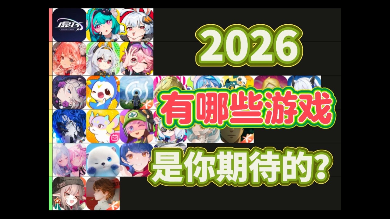 2026年有哪些值得期待的新遊戲？熱門手遊盤點！