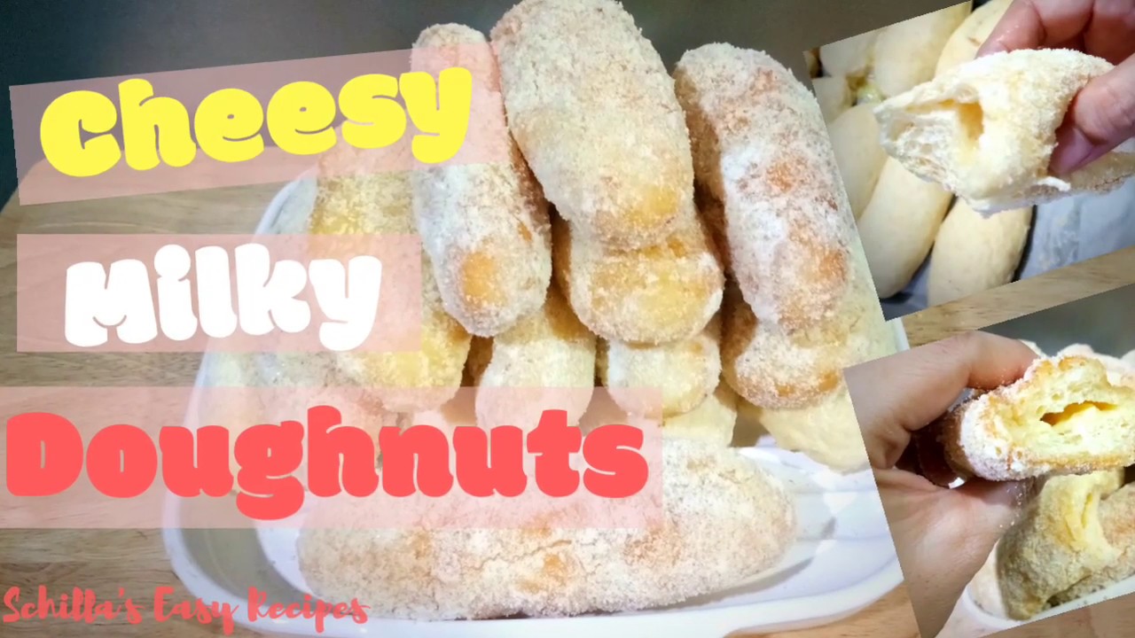 Cheesy Milky Doughnuts ( Trending Recipe) | Schilla's Easy Recipes