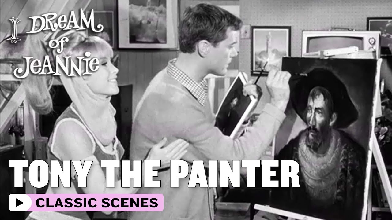 Tony Paints A Remarkable 'Rembrandt' | I Dream Of Jeannie