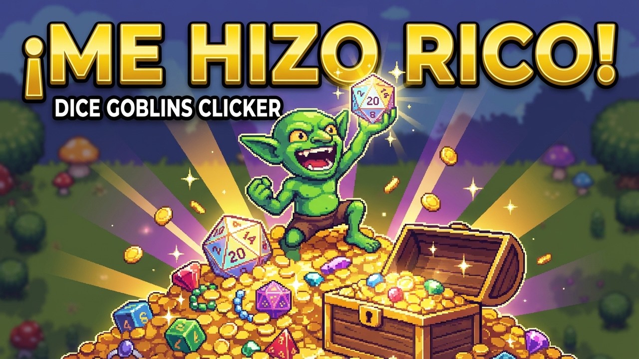 Este juego de dados me hizo RICO - Dice Goblins Clicker