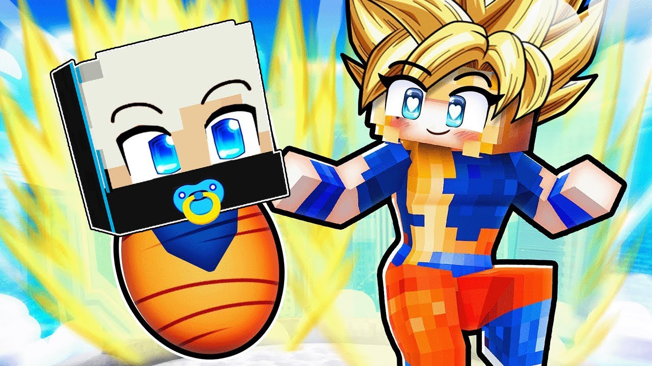Adopted By Goku in Minecraft!