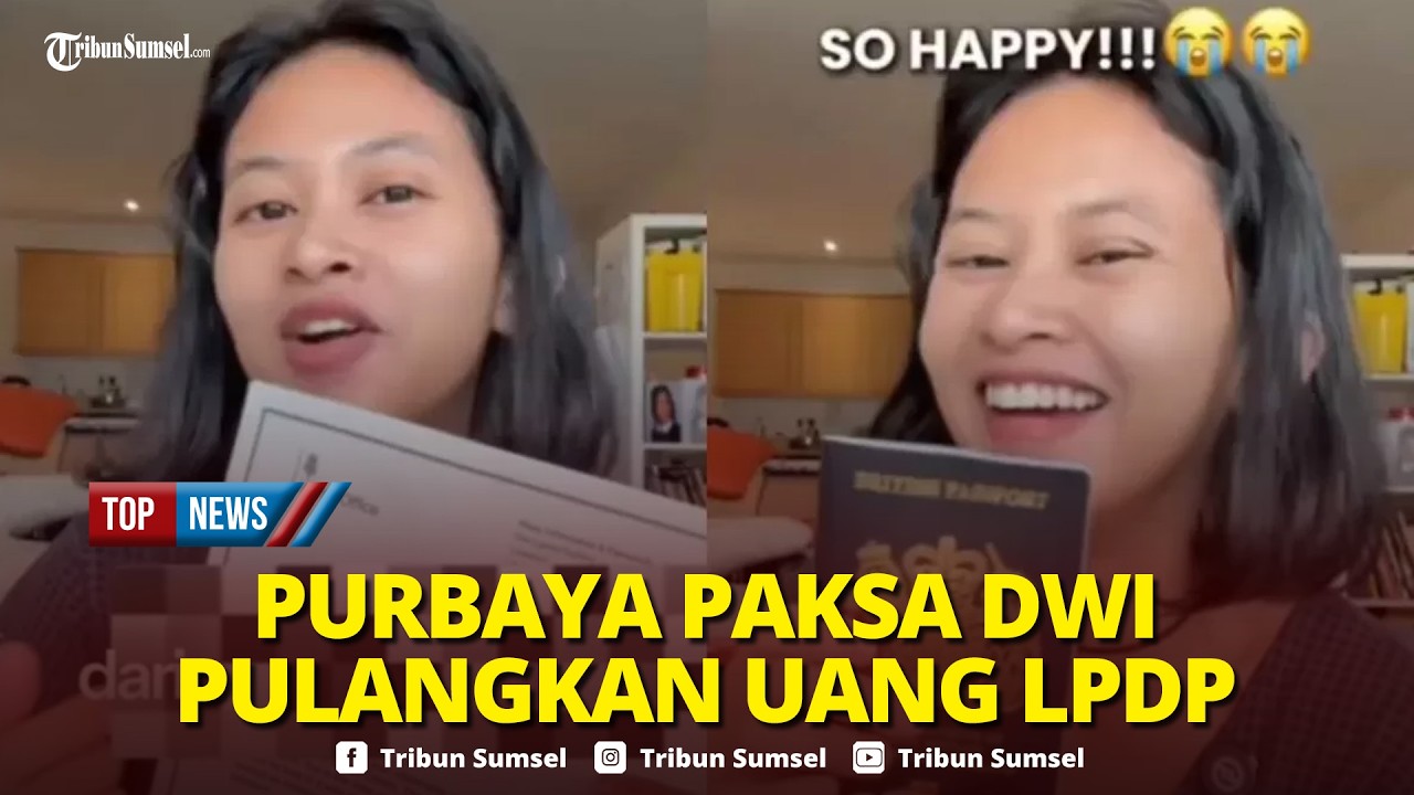 🔴Akhirnya Purbaya Geram ke Sasetyaningtyas Alumni LPDP yang Hina Indonesia, Dipaksa Kembalikan Uang