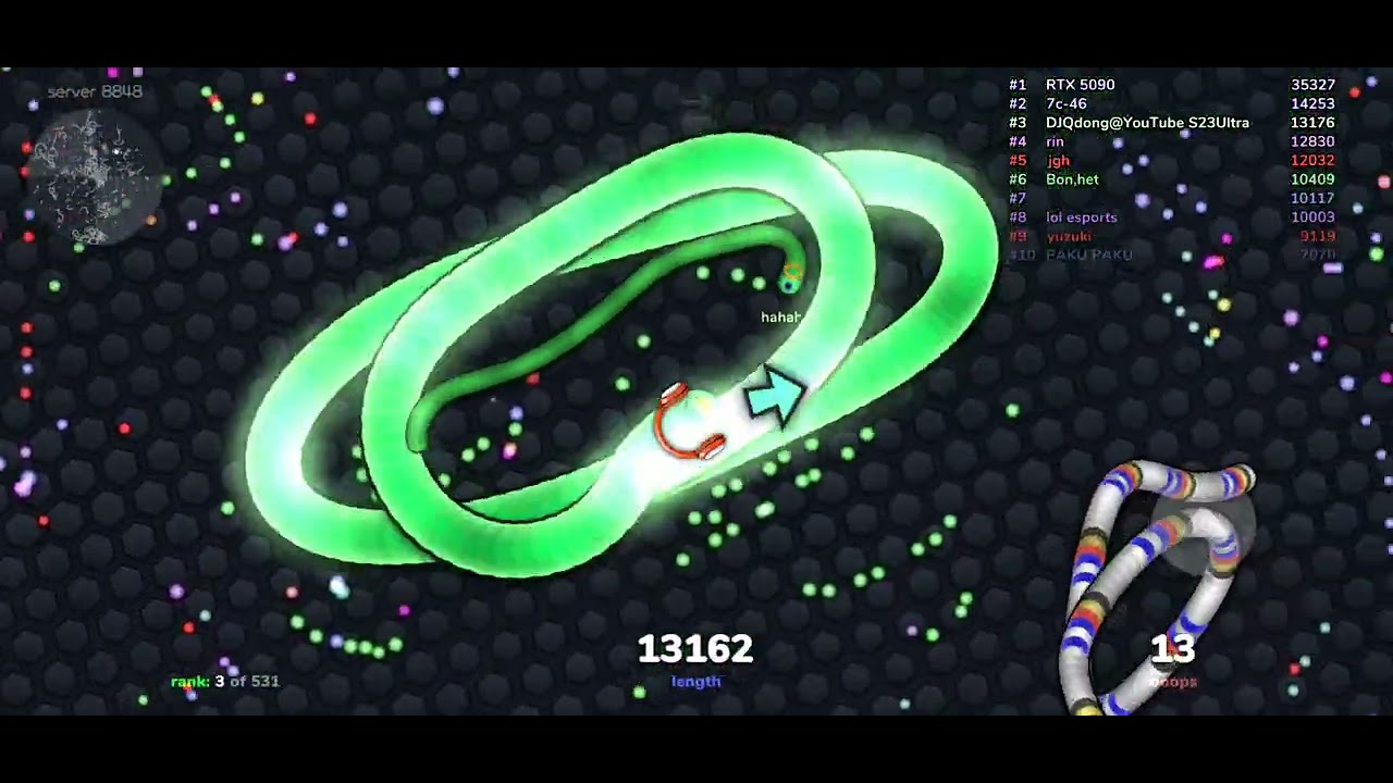 #지렁이게임#slither.io#s23울트라#s23ultra#아비치#◢ ◤Avicii