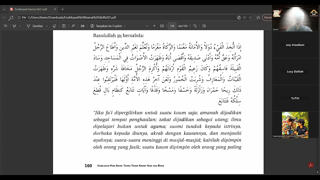 TANDA-TANDA HARI AKHIR PER-7
