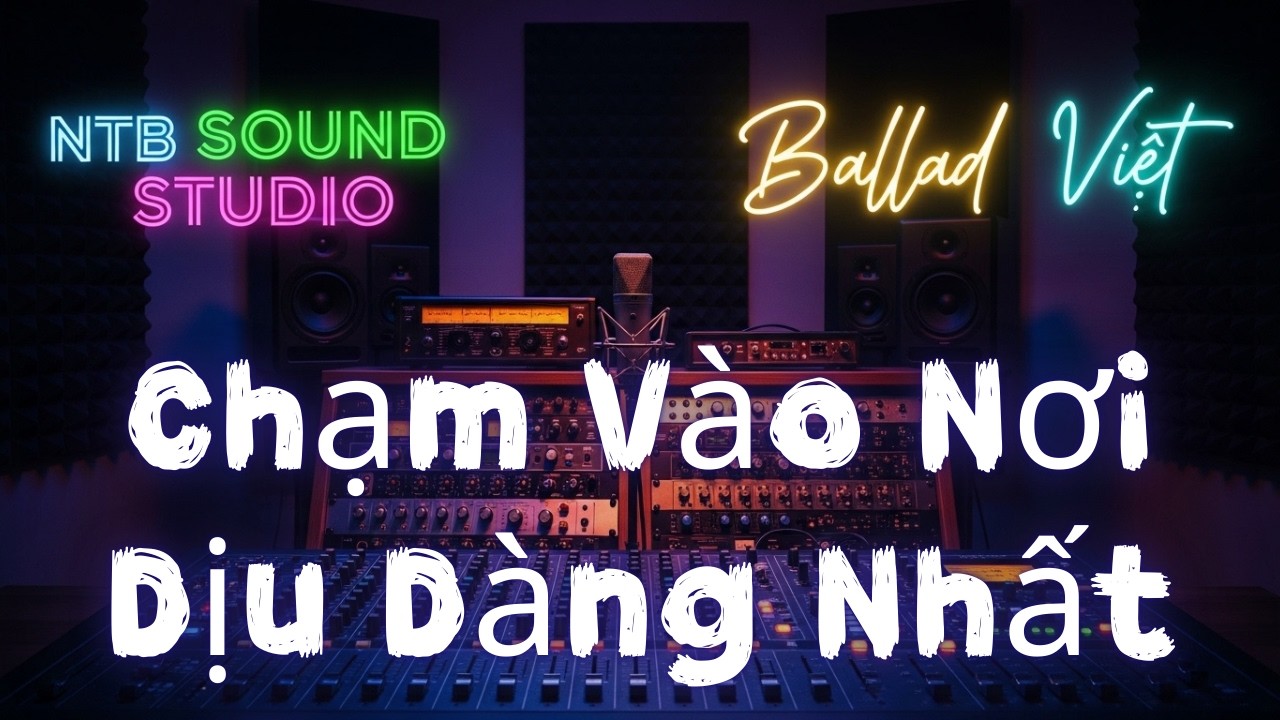 Chạm Vào Nơi Dịu Dàng Nhất Trong Tim | Nhạc Lời & Vocal Oriental Romantic 70 BPM – NTB Sound Studio