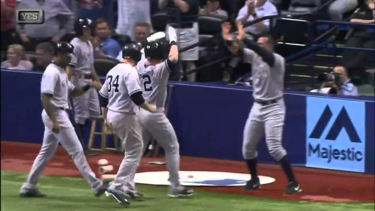 ARod and Heathcott Yankees Win 4-3 on September 14, 2015 at Tampa
