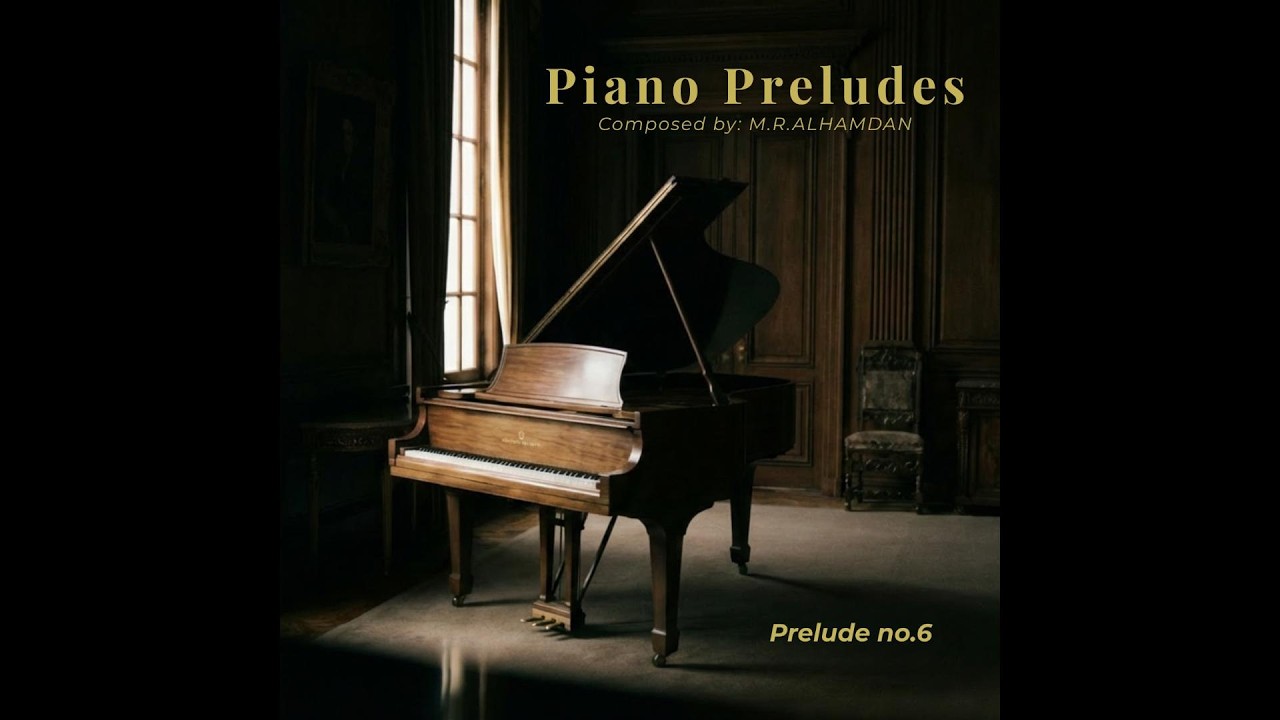 Prelude No.6 for Piano – Sheet Music | M.R.ALHAMDAN