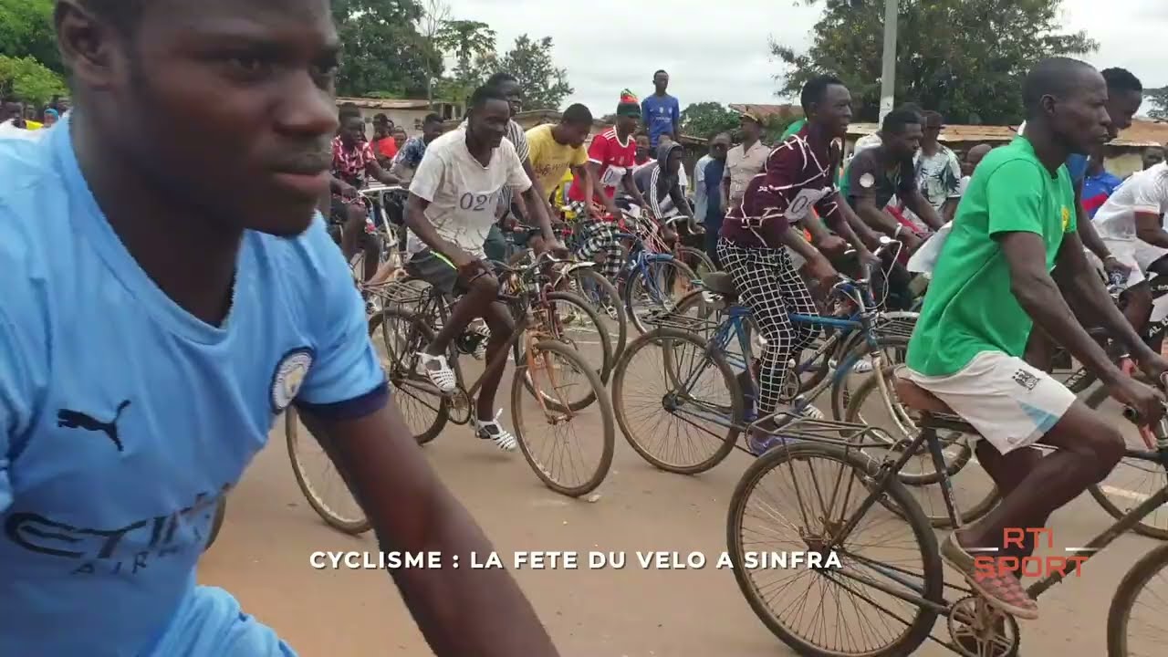 Cyclisme: la fête du vélo à Sinfra