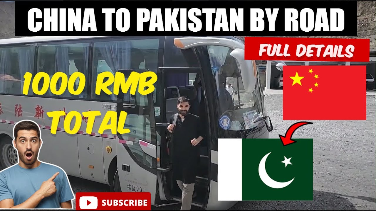 China To Pakistan By road 2023 (Day 4)| Tashkurgan to Pakistan I Low Fare I Pakistan | raod trip