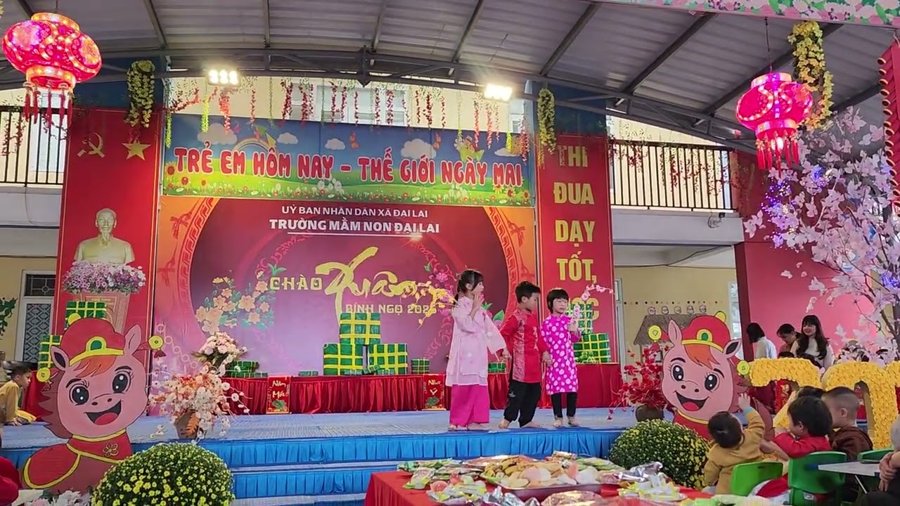 Liên khúc đón tết mầm non