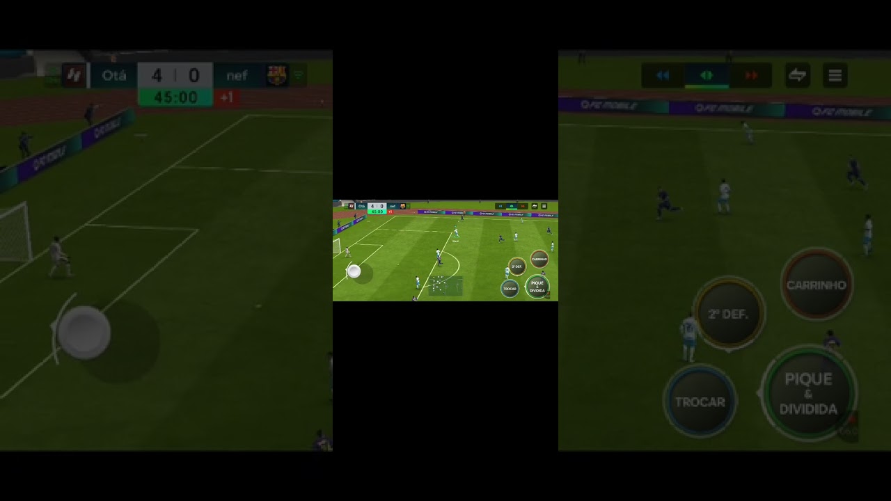 Jogando FC mobile